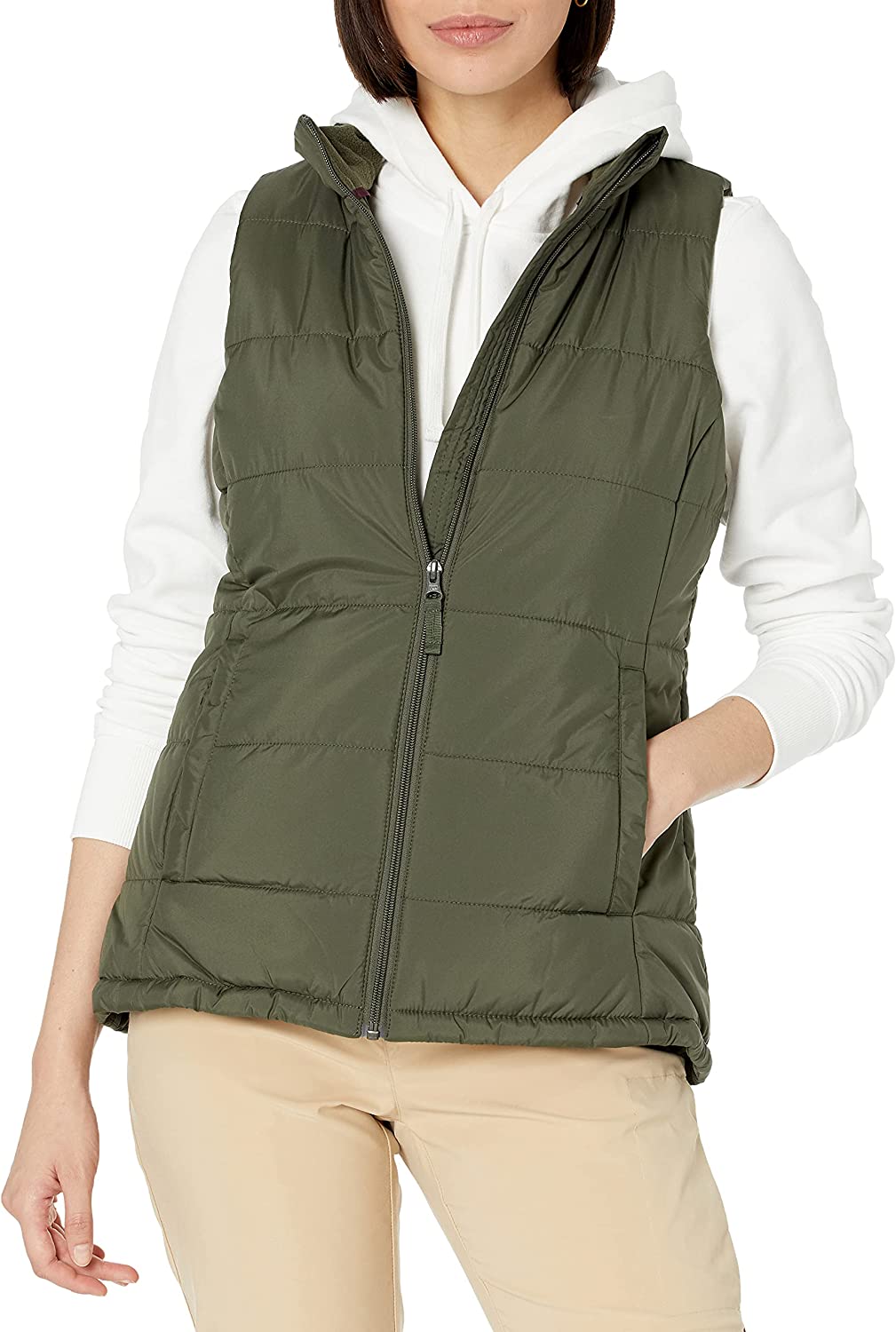 Amazon Essentials Women's Mid-Weight Puffer Vest