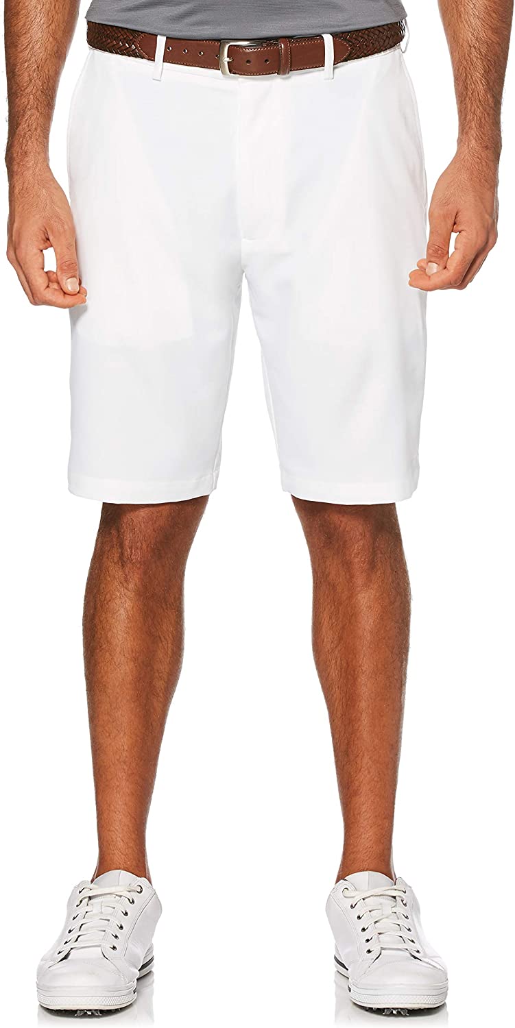 PGA TOUR Men's Flat Front Golf Short with Expandable Waistband (Size 30-44)