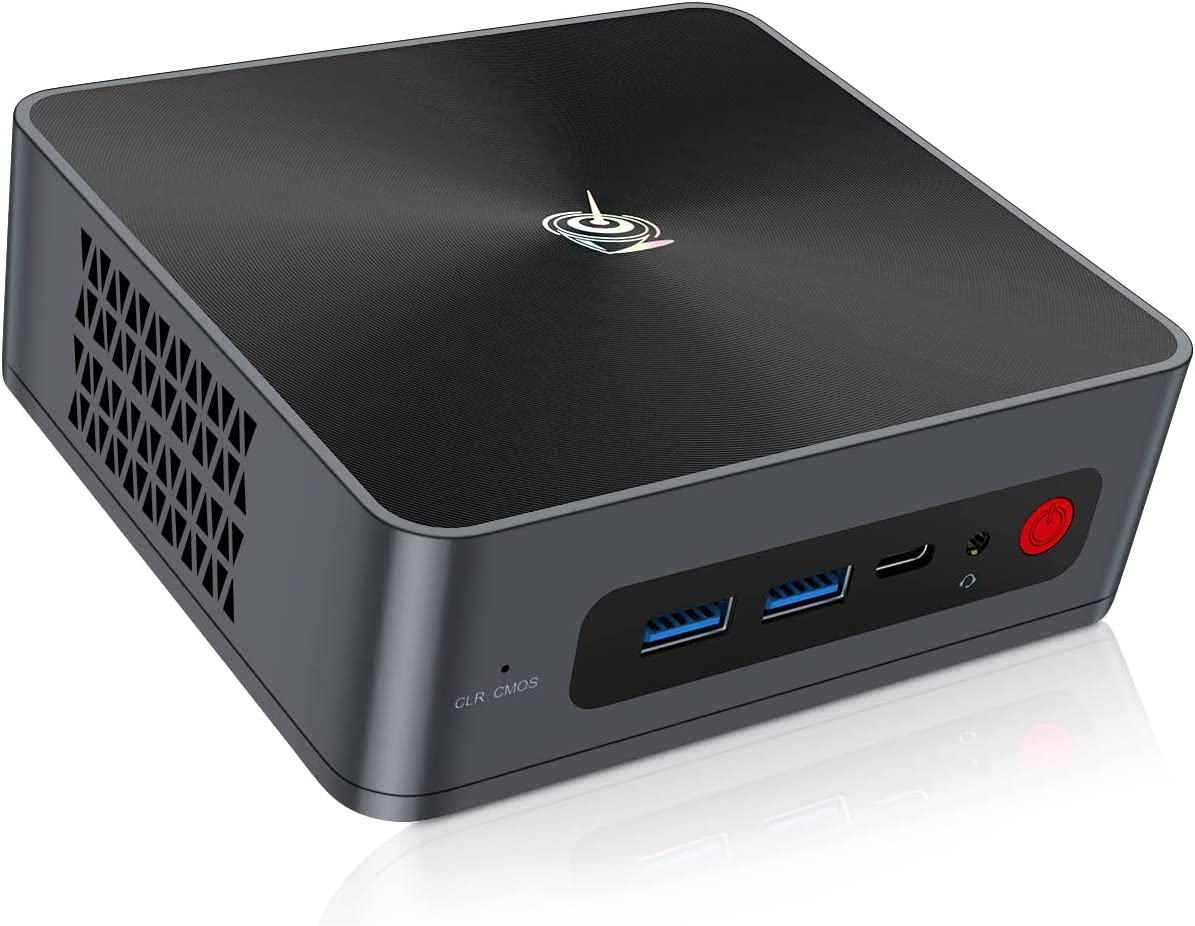 Beelink SEI8 Mini PC 8th gen Intel i5-8279U(Up to 4.1GHz),16GB RAM 500G NVMe M.2 SSD,Windows 11 Pro,Mini Computer Support 4K Dual HDMI,WiFi-5,BT5.0,Auto Power On