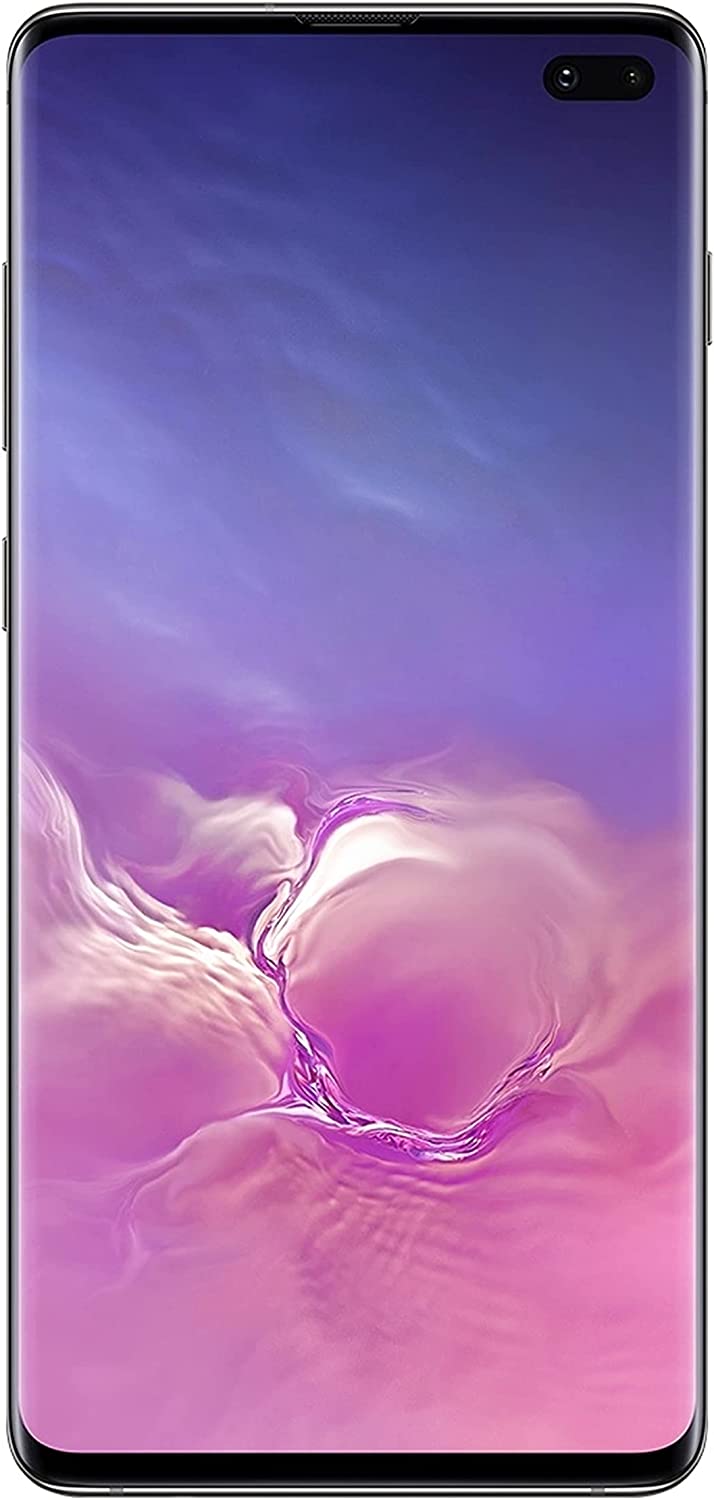 Samsung Galaxy S10 Plus 128GB 6.4" 4G LTE Fully Unlocked, Prism Black (Renewed)