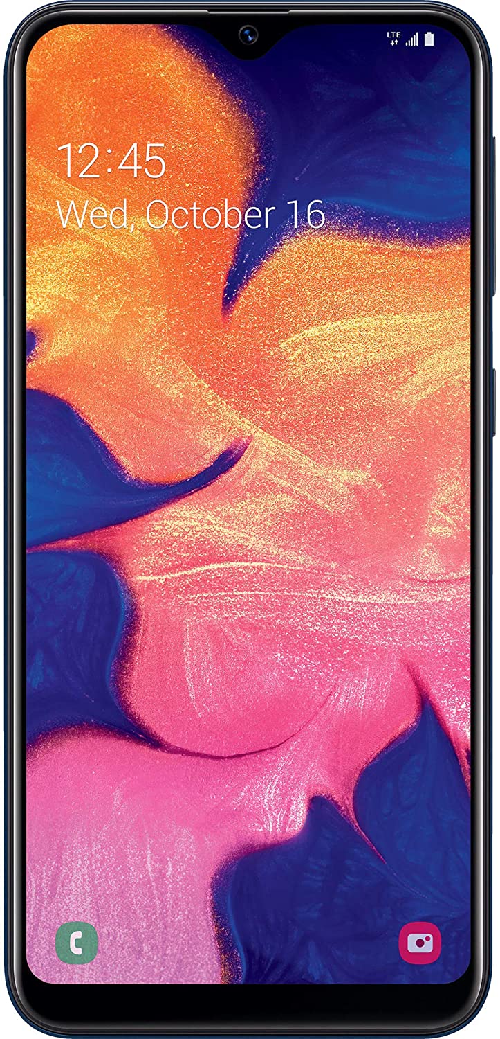 Tracfone Samsung Galaxy A10e 4G LTE Prepaid Smartphone (Locked) - Black - 32GB - SIM Card Included - CDMA