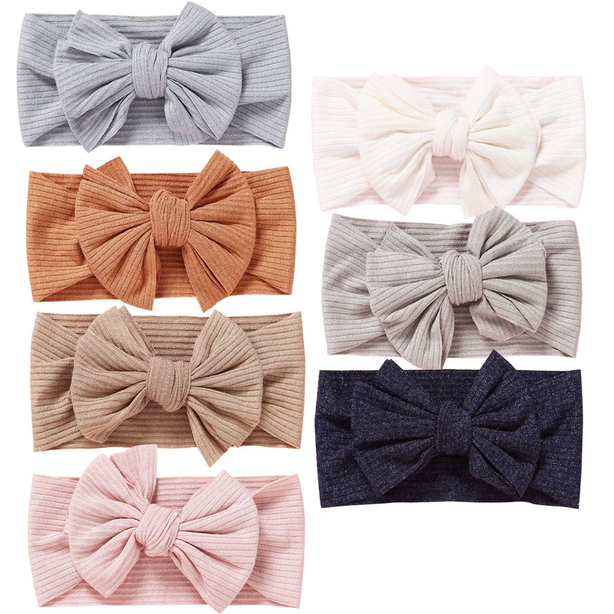 Baby Girl Nylon Headbands Christmas Gifts Newborn Infant Toddler Hairbands and Bows Child Hair Accessories