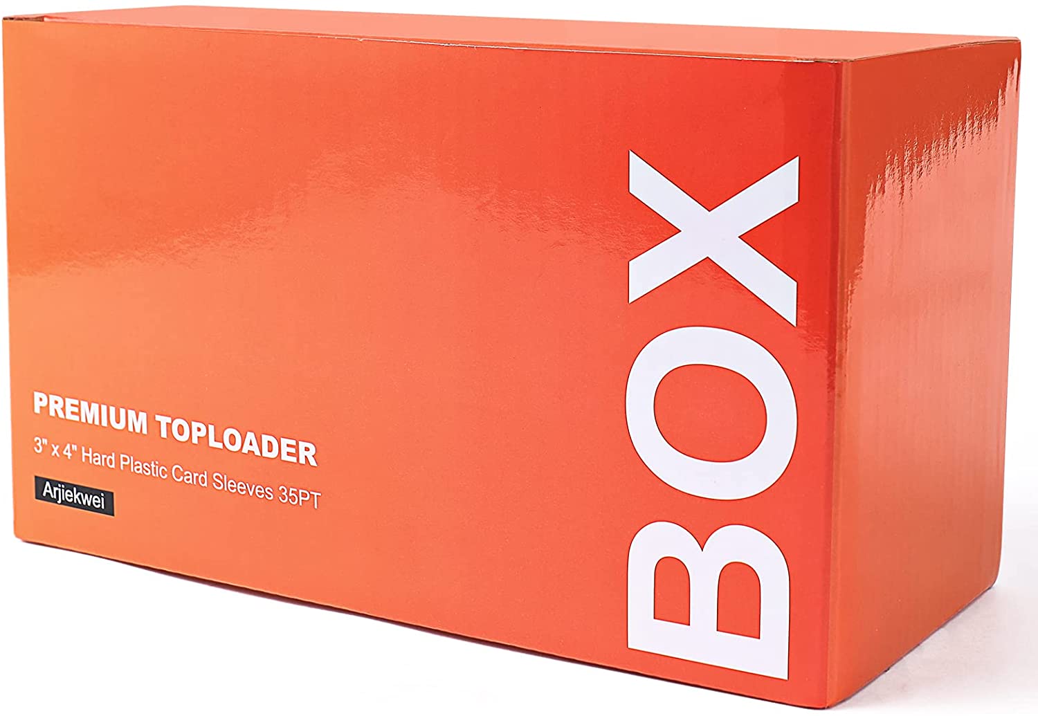 100ct 35pt Top Loaders for Cards, 3x4 Toploader Card Protectors Hard Plastic, Baseball Card Protectors, Premium Thick Hard Card Sleeves for Collectible Trading Cards