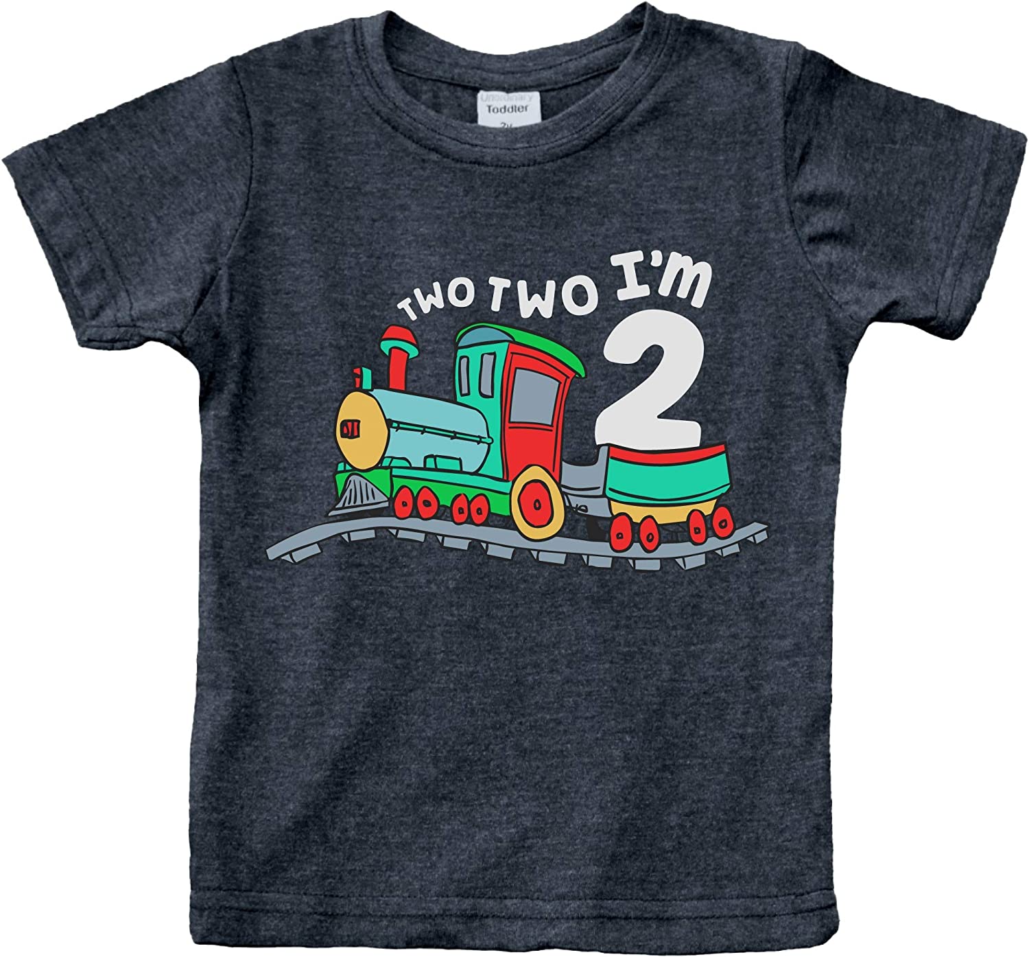 Unordinary Toddler 2nd Birthday Shirt boy Chugga Chugga Two Two Train im Two Year Old Second Birthday