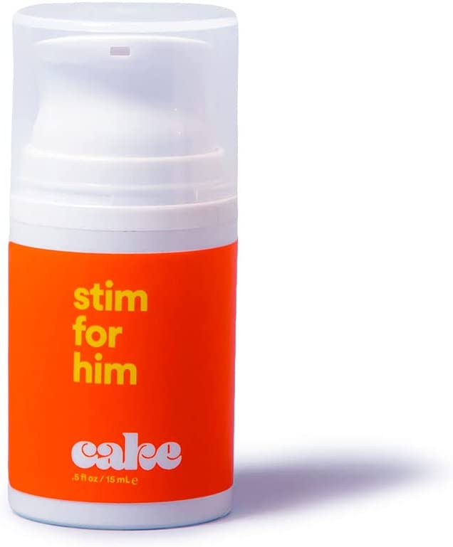 Hello Cake Stim for Him, Stimulating Arousal Gel for Men, Sexual Enhancer, Arousal Gel, Sex Enhancements for Male Sensation Gel, Tingling Sexual Enhancement for Penis Pleasure (0.5 Fl. Oz.)