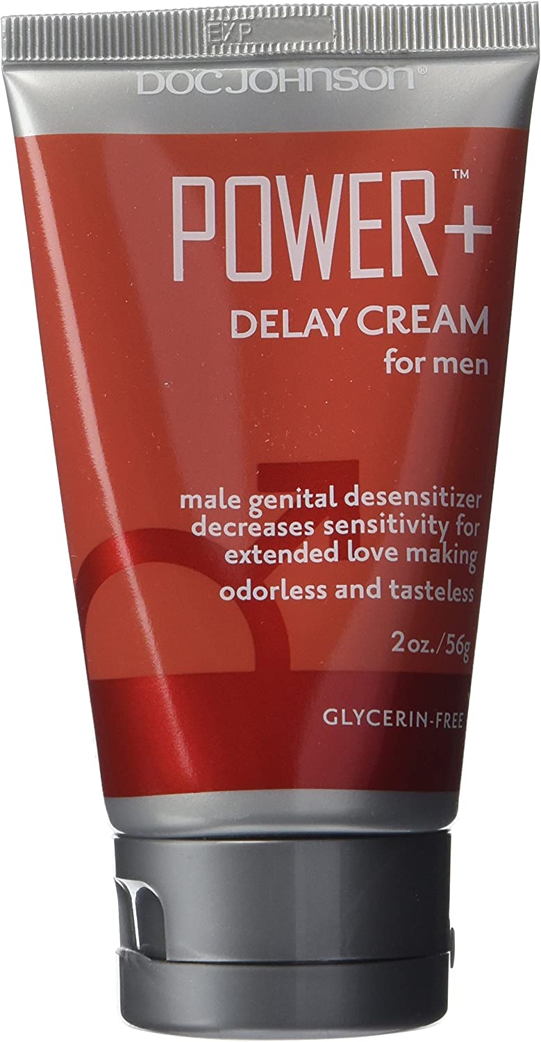 Doc Johnson Power Plus Delay Cream for Men