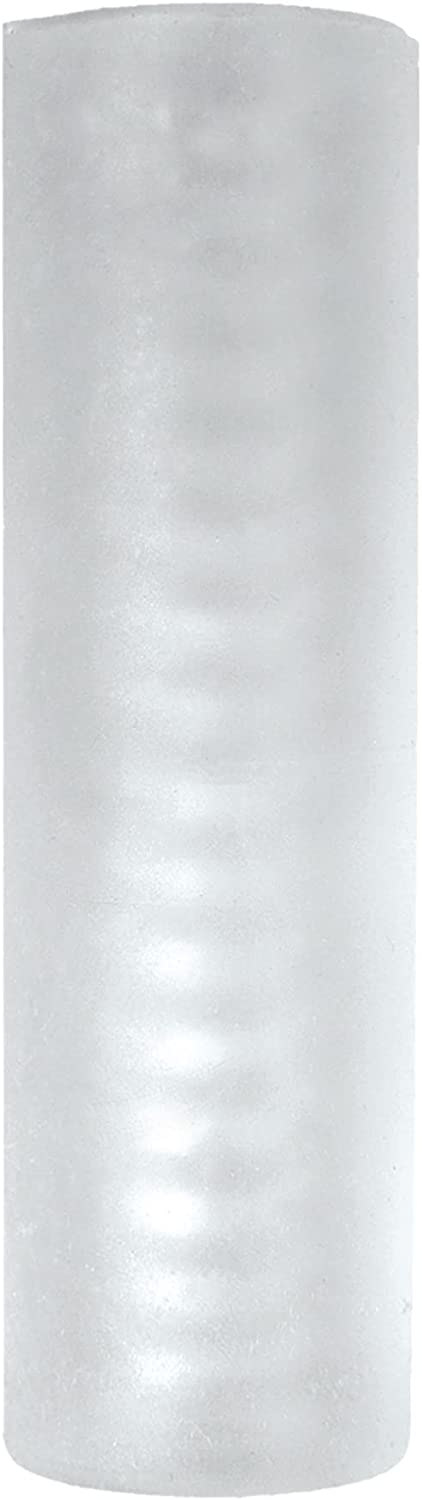 Doc Johnson The Tube - ULTRASKYN - 5.4 in. Long - Male Masturbator - Ribbed Tunnel - Better Than Your Hand - Clear