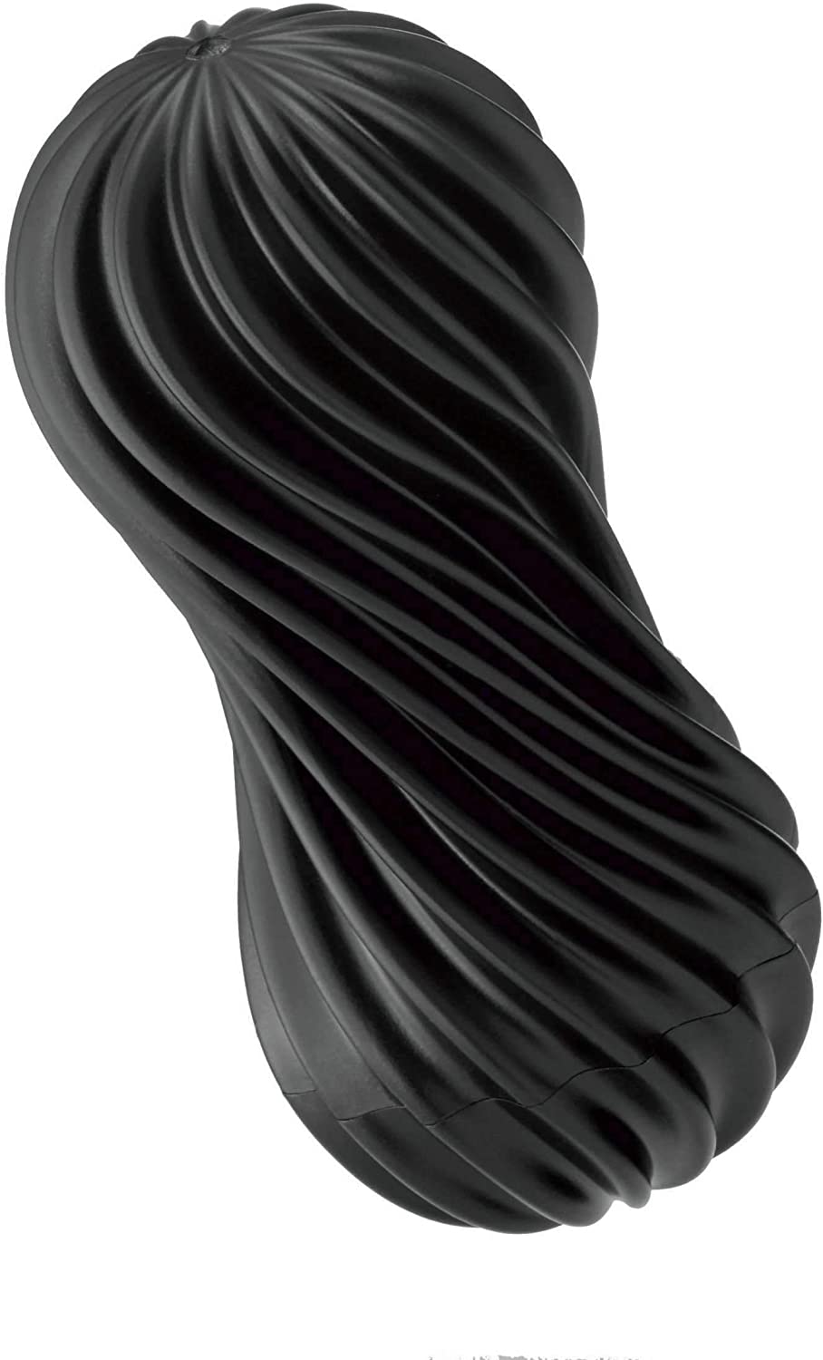 Tenga Flex Rocky Spiraling Masturbation Cup for Men, Reusable and Full Pleasure Suction Masturber, Black