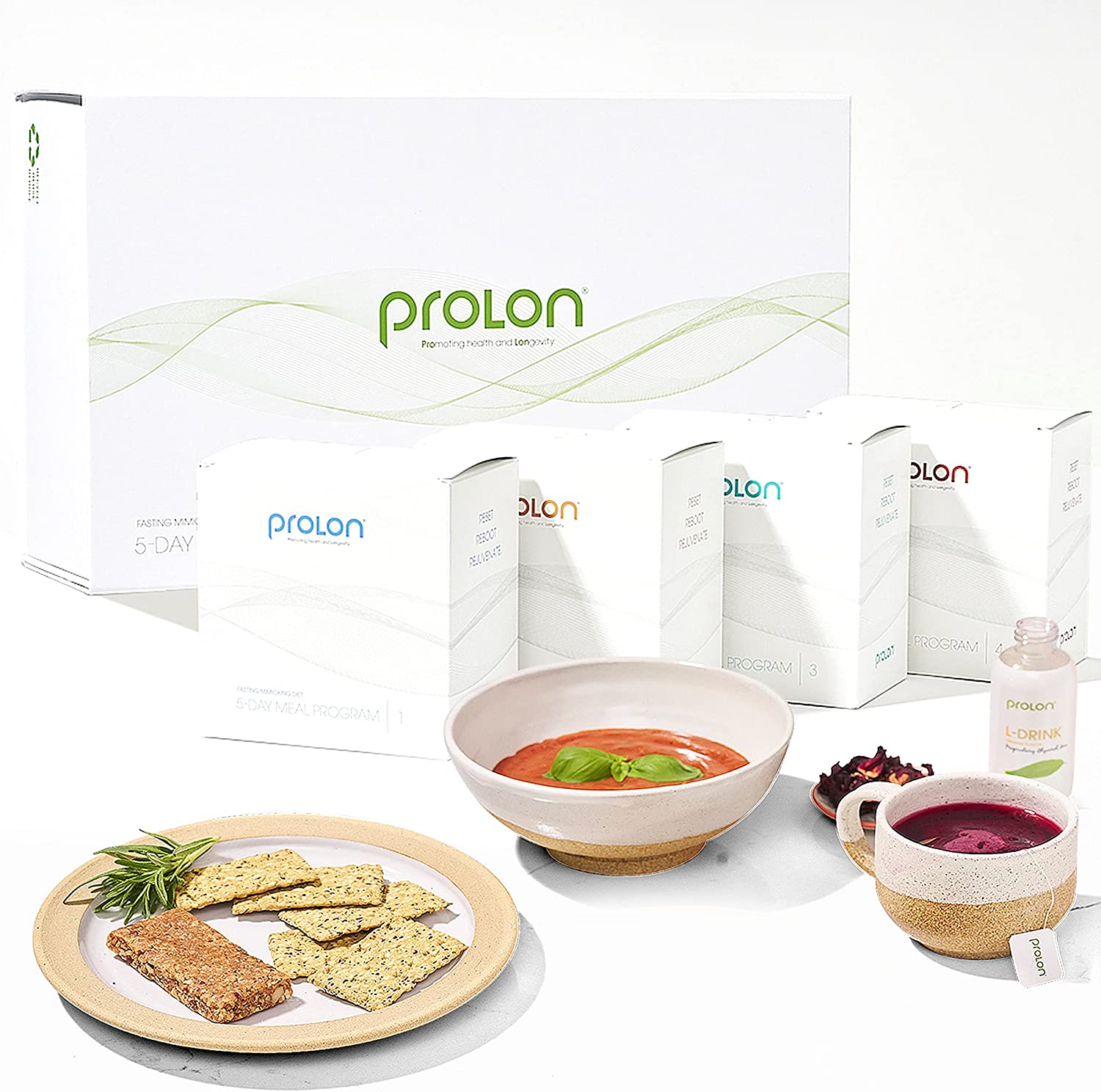 ProLon Fasting Nutrition Program - 5-Day Kit, New Soup Variety