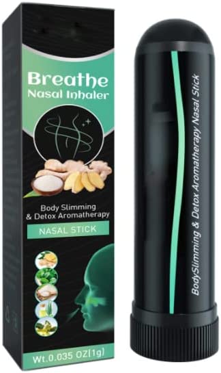 Body Slimming and Detox Aromatherapy Nasal Stick, Aromatherapy Detox Breathe Stick, Cooling Fragrances, Enhance Breathing and Boost Focus (3pcs)