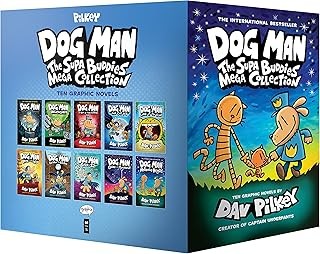 Dog Man: The Supa Epic Collection: From the Creator of Captain Underpants (Dog Man #1-6 Box Set)